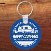 Happy Campers Camping Sleutelhanger (Voorkant)
