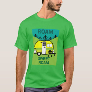 Happy Campers Caravaner Camper Sierkussen Mu T-shirt