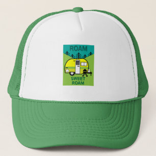 Happy Campers Caravaner Camper Sierkussen Mu Trucker Pet