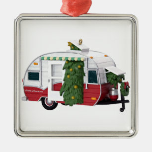 "HAPPY CAMPER'S* CHRISTMAS ORNAMENT