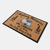 Happy Campers Doormat, Camping Lover Gift Deurmat (Schuin)