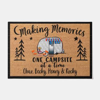Happy Campers Doormat, Camping Lover Gift Deurmat