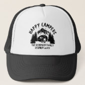 Happy Campers Family Reunion Trucker Pet (Voorkant)