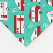 Happy Campers Fleece Deken (Hoek)