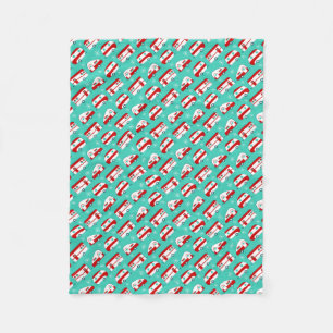 Happy Campers Fleece Deken