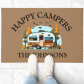 Happy Campers Gepersonaliseerde Deurmat