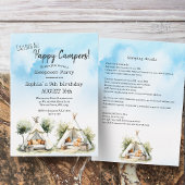 Happy Campers glamp tipi tent logeerpartij Kaart