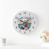 Happy campers grote klok (Huis)