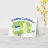 Happy Campers Kaart (Gele Bloem)