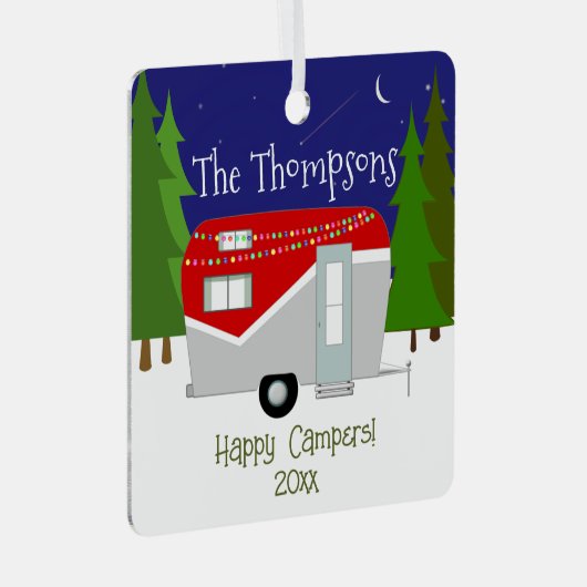 Happy Campers Keepomwille Ornament (Voorkant Rechts)