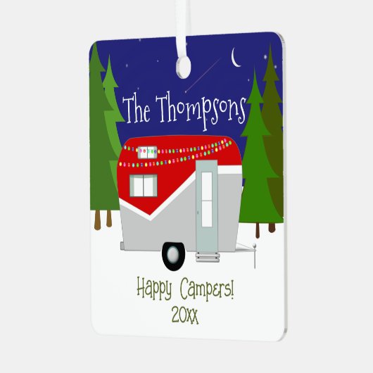 Happy Campers Keepomwille Ornament (Voorkant links)