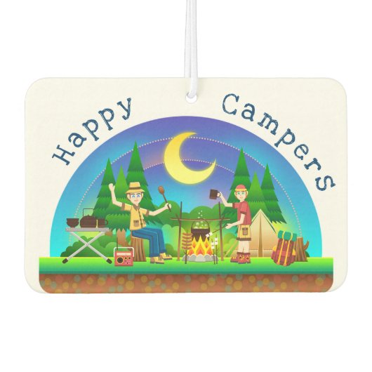 Happy Campers Luchtverfrisser (Voorkant)