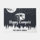 Happy Campers Moon Forest Familienaam Deurmat (Voorkant)
