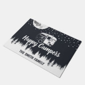 Happy Campers Moon Forest Familienaam Deurmat (Schuin)