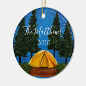 Happy Campers Personalized Family Ornament (Links)