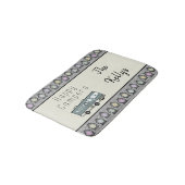 Happy Campers Personalized RV Badmat (Gekanteld)