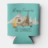 Happy Campers RV bergen Camping Camp Familie Blikjeskoeler (Voorkant)