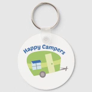 Happy Campers Sleutelhanger