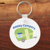 Happy Campers Sleutelhanger (Voorkant)