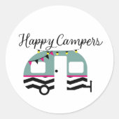 Happy Campers Sticker (Voorkant)