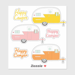 Happy Campers Sticker