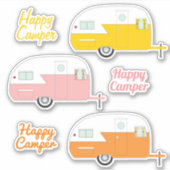 Happy Campers Sticker (Voorkant)