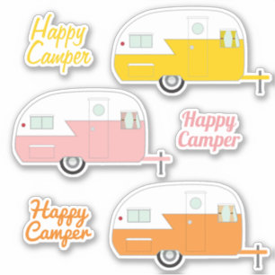 Happy Campers Sticker