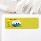 Happy Campers Trailer Etiket (Insitu)
