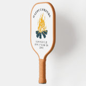 Happy Campers Vacation Family Camping Trip Custom Pickleball Paddle (Links)