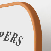 Happy Campers Vacation Family Camping Trip Custom Pickleball Paddle (Links Detail)