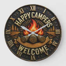 Happy Campers Vintage Camper Gift