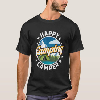 Happy Campers voor avonturiers T-shirt
