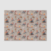 Happy Camping, Wandelen, Natuur en Buitenliefhebbe Tissuepapier (Voorkant)