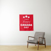 Happy Canada dag Achtergrond Wandkleed (In situ)