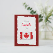 Happy Canada Day Briefkaart (Staand voorkant)
