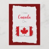 Happy Canada Day Briefkaart (Voorkant)