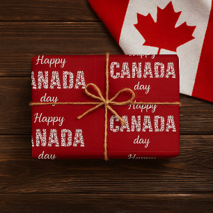Happy Canada Day Cadeaupapier