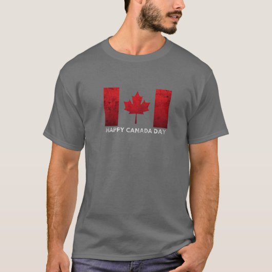 Happy Canada Day Canada Flag Proud Canadezen Pap M T-shirt (Voorkant)