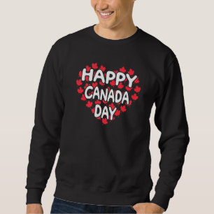 Happy Canada Day Canadese vlag Canada Pride Maple Trui