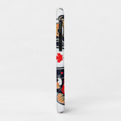 Happy Canada Day Fun Case-Mate iPhone Case (Achterkant/links)