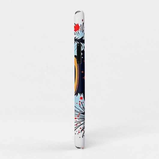 Happy Canada Day Fun Case-Mate iPhone Case (Achterkant/rechts)