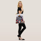 Happy Canada Day Fun Tote Bag (Op model)