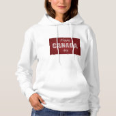 Happy Canada Day Hoodie (Voorkant)