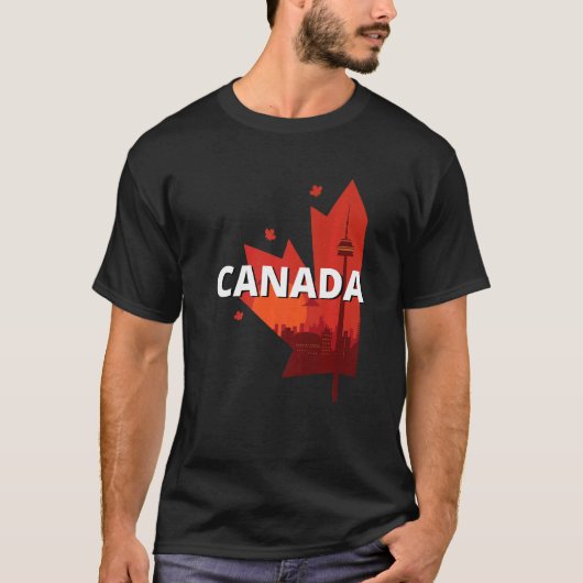 Happy Canada Day Juli 1e Canadese Familie Canada T-shirt (Voorkant)