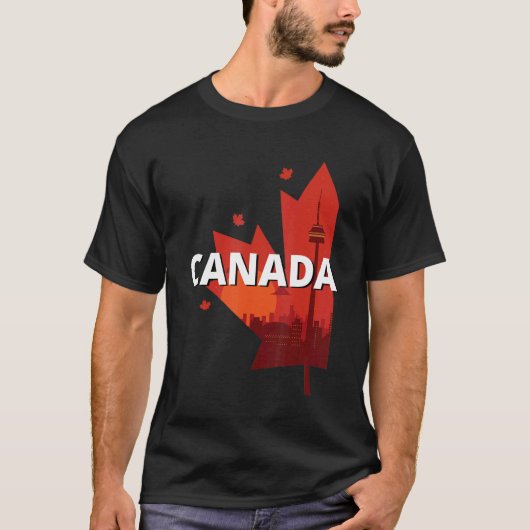 Happy Canada Day Juli 1e Canadese Familie Canada T-shirt (Voorkant)