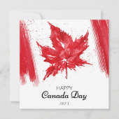 Happy Canada Day Kaart (Voorkant)