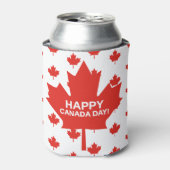 Happy Canada Day Koelbox Blikjeskoeler (Blikje Voorkant)