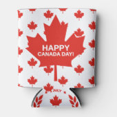Happy Canada Day Koelbox Blikjeskoeler (Voorkant)