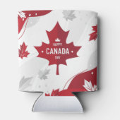 Happy Canada Day Koelbox Blikjeskoeler (Achterkant)