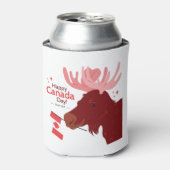 Happy Canada Day Koelbox Blikjeskoeler (Blikje Voorkant)